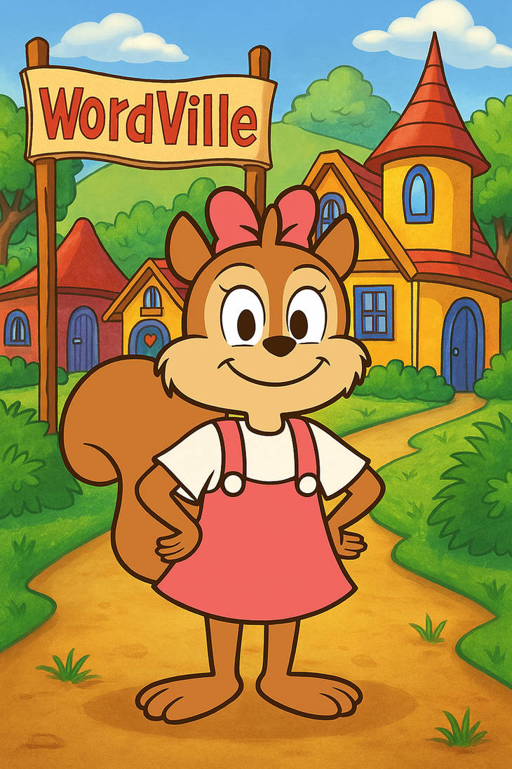 Reader Rabbit OC Stella Squirrel by mnwachukwu16 on DeviantArt