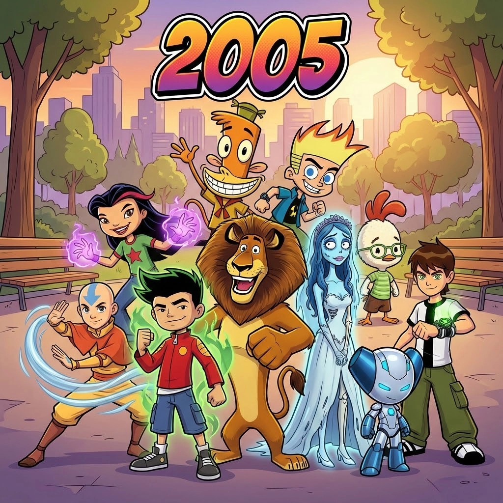 2007 Carttons Cartoons in 2005 by mnwachukwu16 on DeviantArt