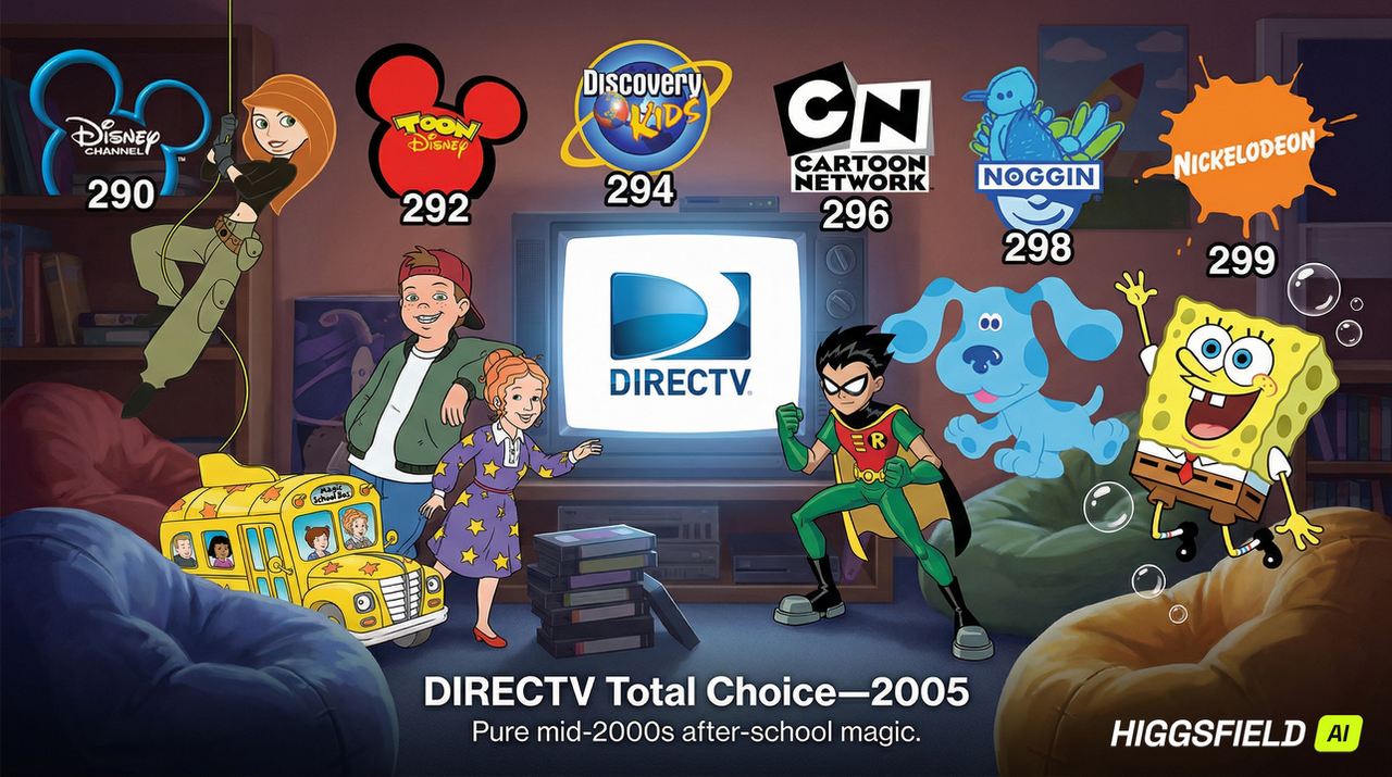 DIRECTV Total Choice Cartoons (2005) by mnwachukwu16 on DeviantArt