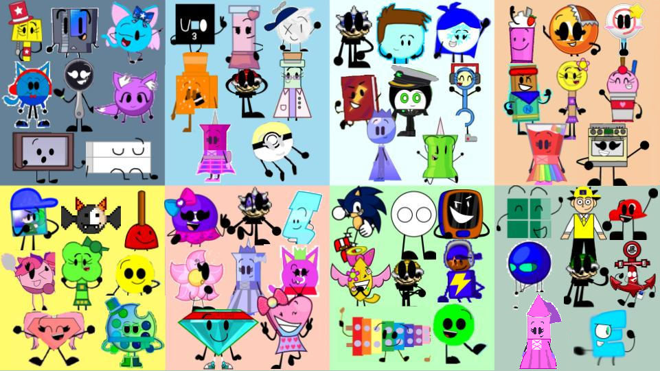 Object Asset Bfb Object Show OC In BFB Teams (Aka My Close Friends) by PuiuAlexandru on ...
