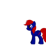 myPony redbolt blue and red