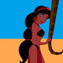 Slave Jasmine and Kaa: You Love Looking At My Eyes