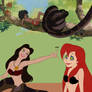 Mowgli Rescues Ariel From Agnita's Spell