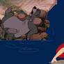 Ariel helps Baloo