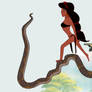 Slave Jasmine and Kaa: Sleepwalk (Request)