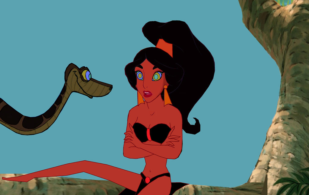 Slave Jasmine and Kaa: Sleep, Little Princesssssss