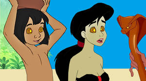 Mowgli and Melody, Slaves of Jafar