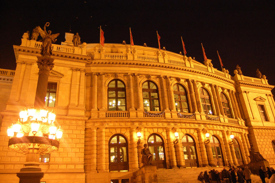 Prague Opera House by roony-of-the-wood on DeviantArt