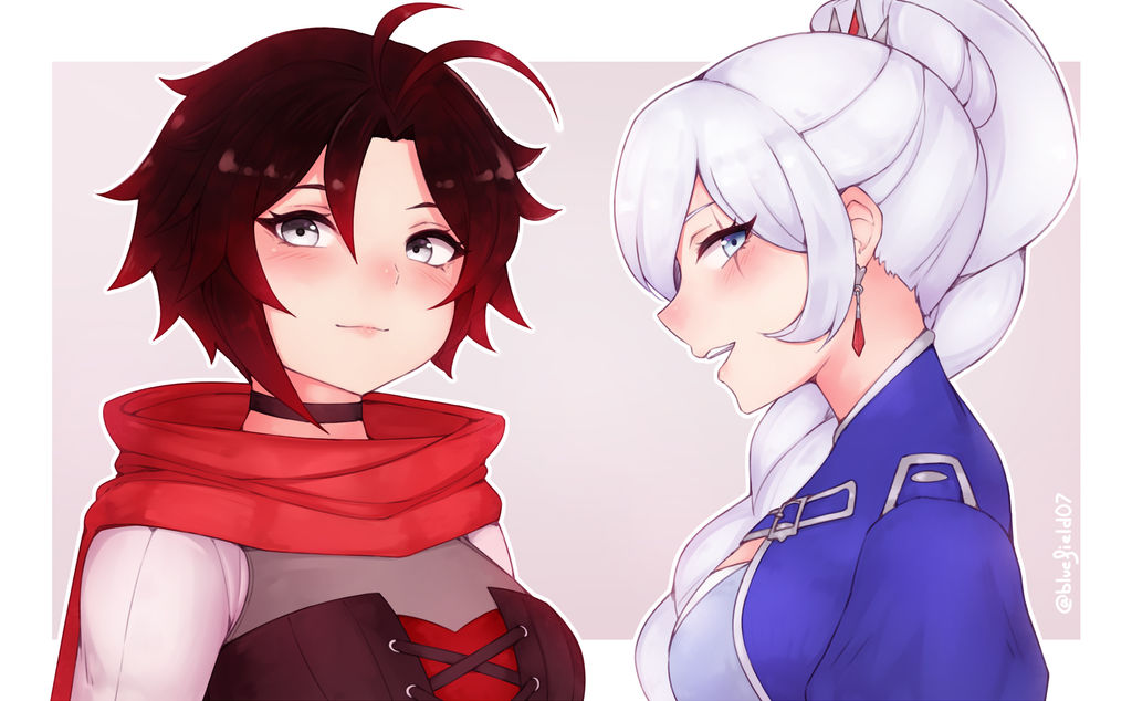 Ruby and Weiss by bluefld on DeviantArt