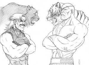 Rugal vs Sagat