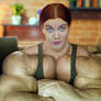 The perfect housewife. Just workouts and roids....