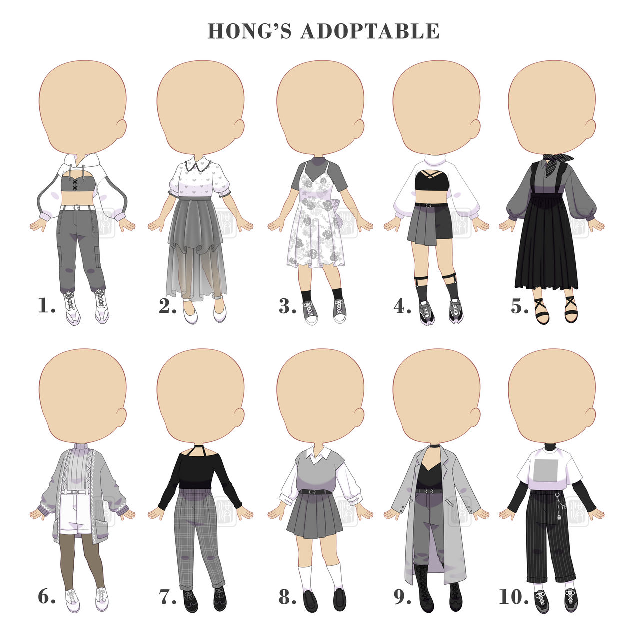 Cute Chibi Outfits