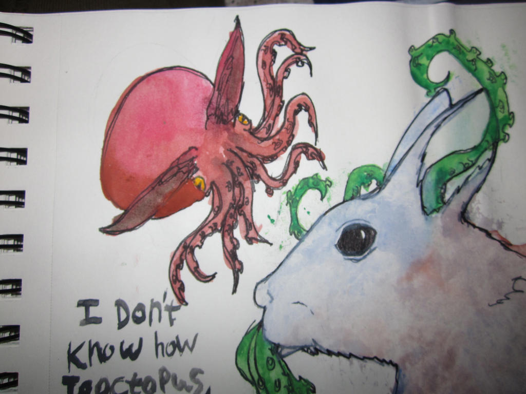 I Don't Know How To Rabbit, So I Octopus, DETAIL by TheFoxWithin on ...