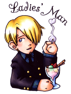 One Piece Fan Badge - Sanji