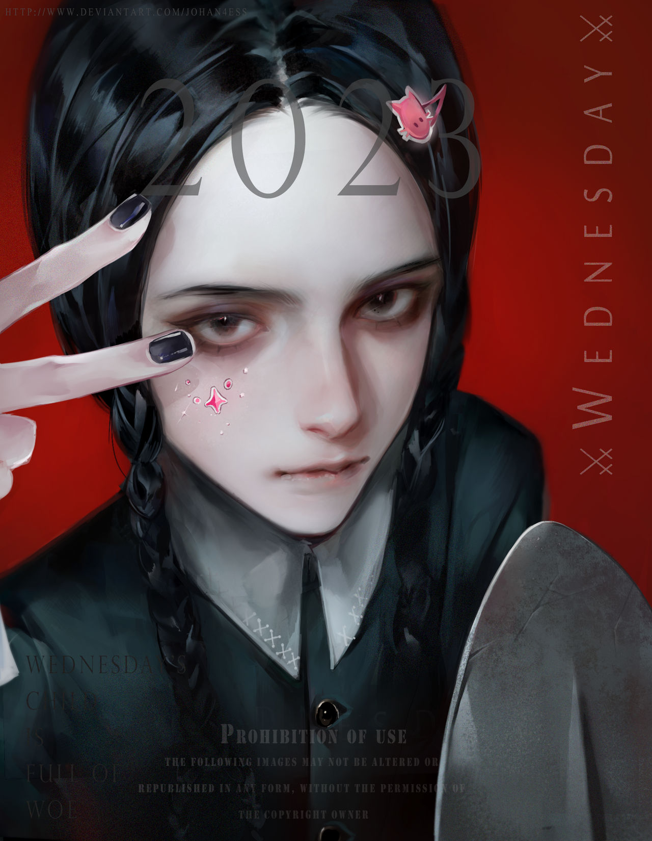 Wednesday Deviantart Wednesday Addams|fanart by johan4ess on DeviantArt