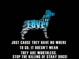 Stop Killing stray dogs!