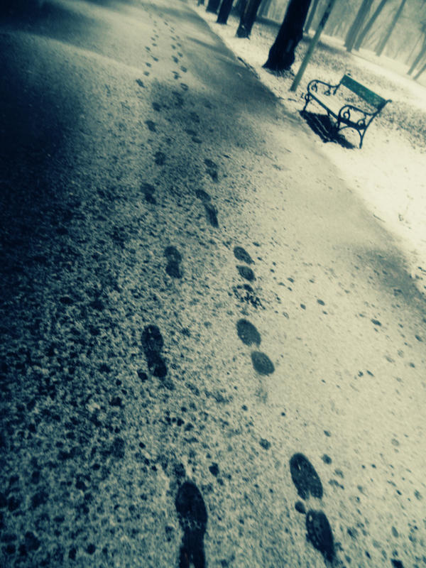 footsteps