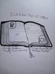 inktober day 22 open