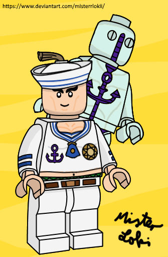 LEGO Jojo's Bizarre Adventure: Johnny Joestar by MisterrLokii on DeviantArt