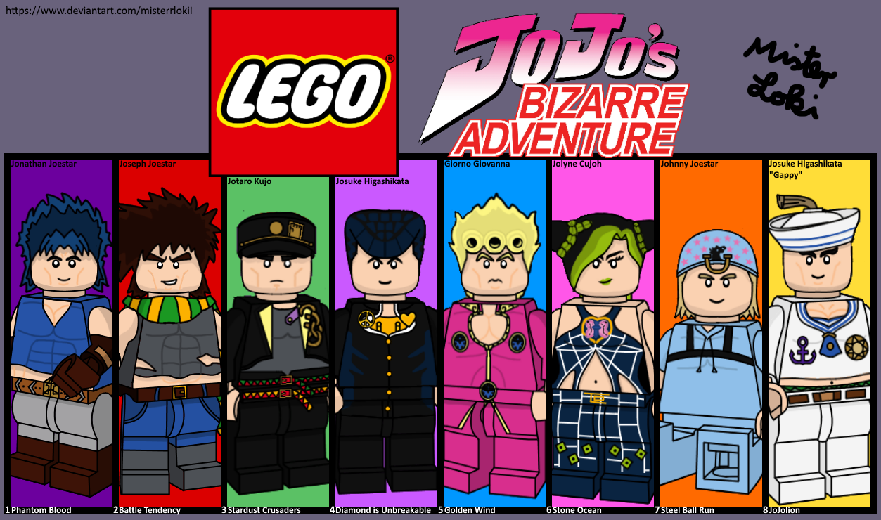 LEGO Johnny Joestar by MisterrLokii on DeviantArt