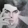 Adam Lambert Drawing Hot