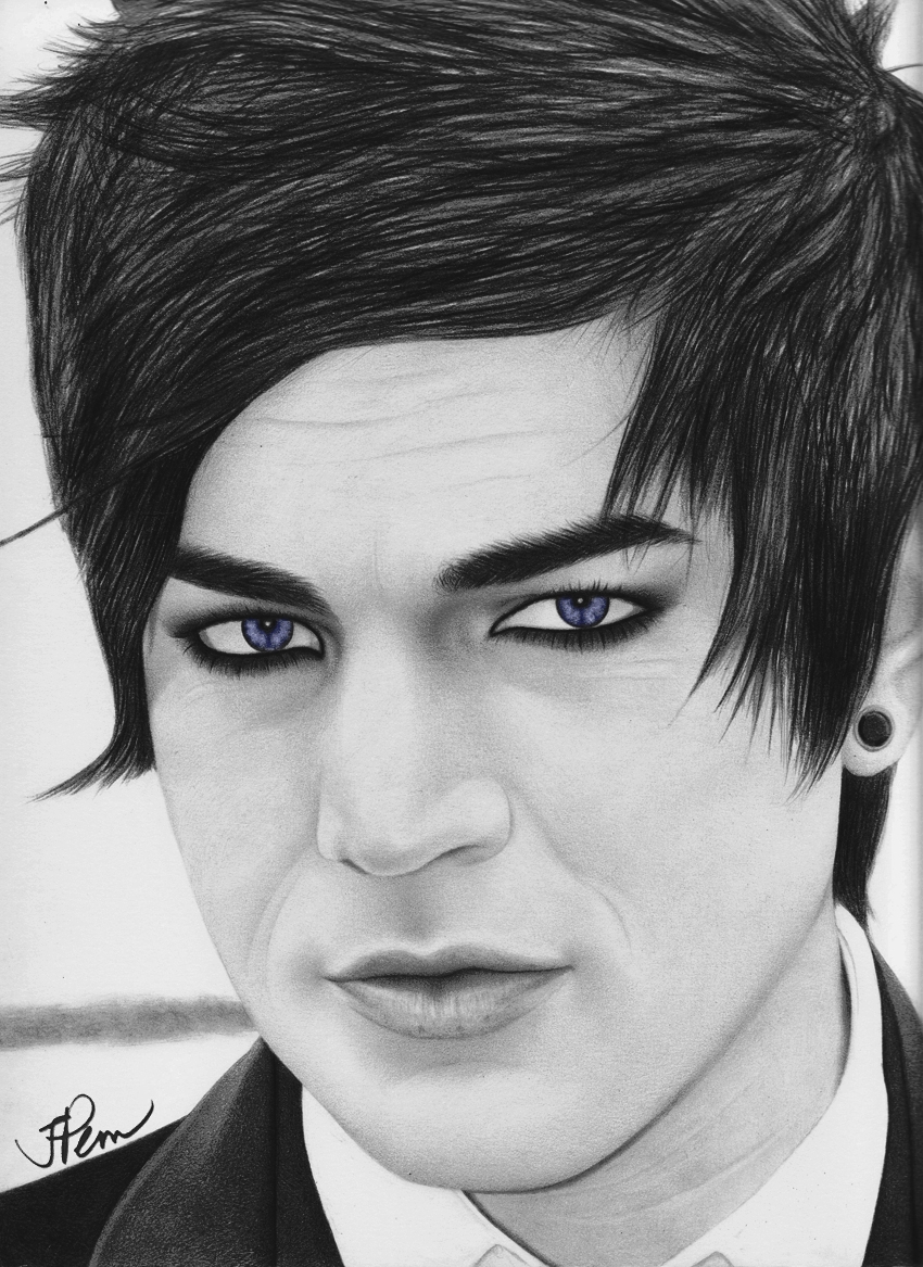 Adam Lambert Drawing 2