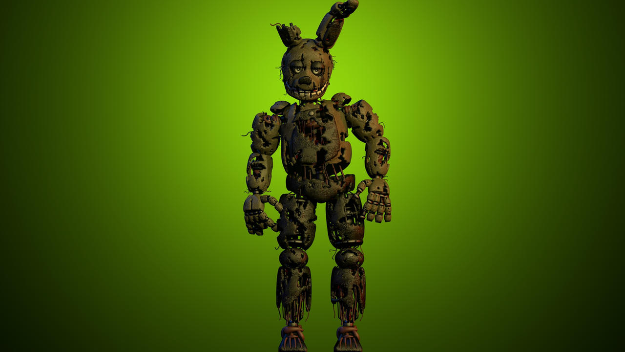 |C4D| Springtrap full body Full Accurate by DanoCerda on DeviantArt