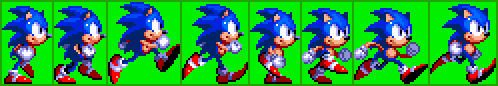 sonic 1 sprite map body parts by PICO2493 on Sketchers United