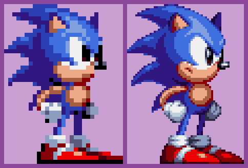 Sonic 1 Sprite Model [Sonic Adventure DX] [Works In Progress]