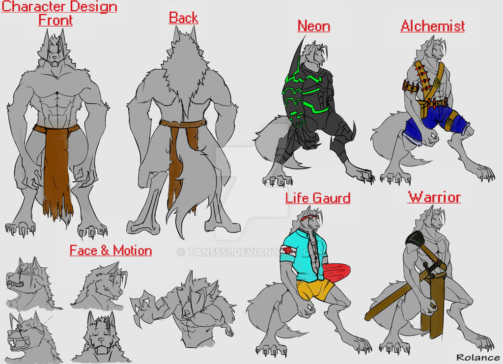 Character Design_Wolf by tan5551 on DeviantArt