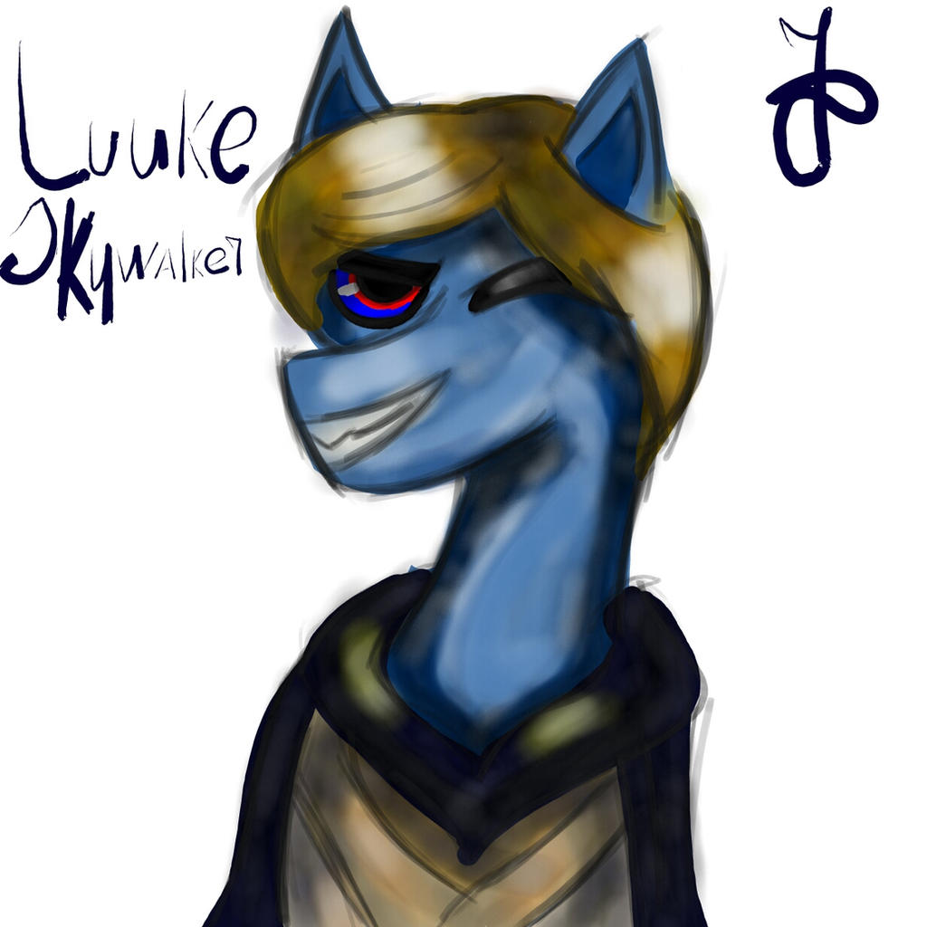 Luuke Luuke Skywalker pony by Jennie-the-Killer on DeviantArt