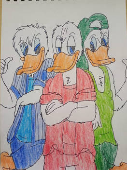 Huey, Dewey and Louie Duck (Quack Pack)