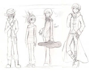 Character line up.