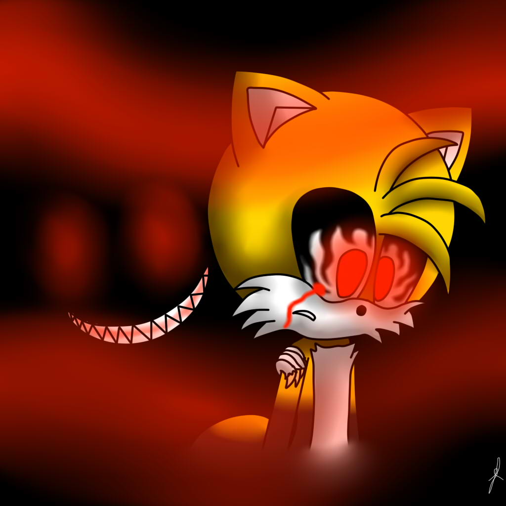 tails.EXE and tails doll by D-57928 on DeviantArt