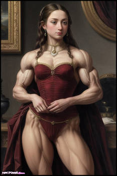 AI Musclegirls - '5th century noblewomen'