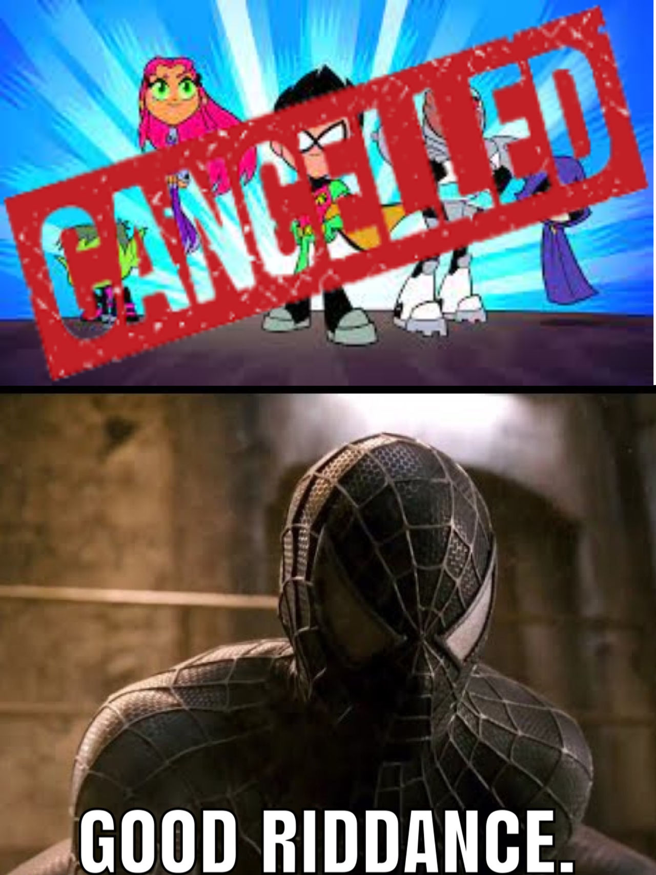 Good riddance to Teen Titans go by GreenGreen11 on DeviantArt