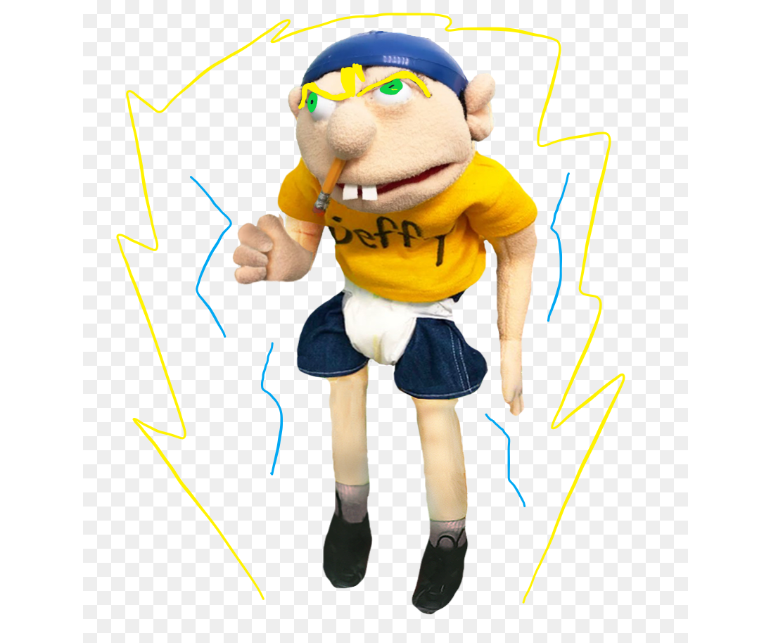 Jeffy SSJ2 by GreenGreen11 on DeviantArt