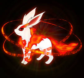 Evee fire dragon