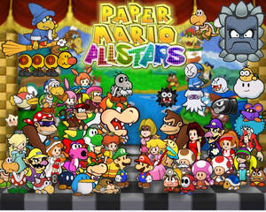 Mario All Stars Paper theme