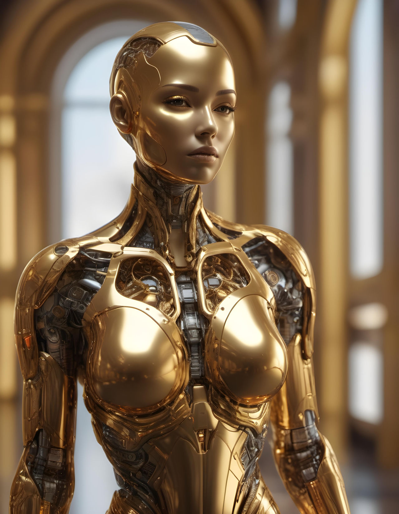 Tech Body Mods Golden-technobodies-14 by CyborgGallery on DeviantArt