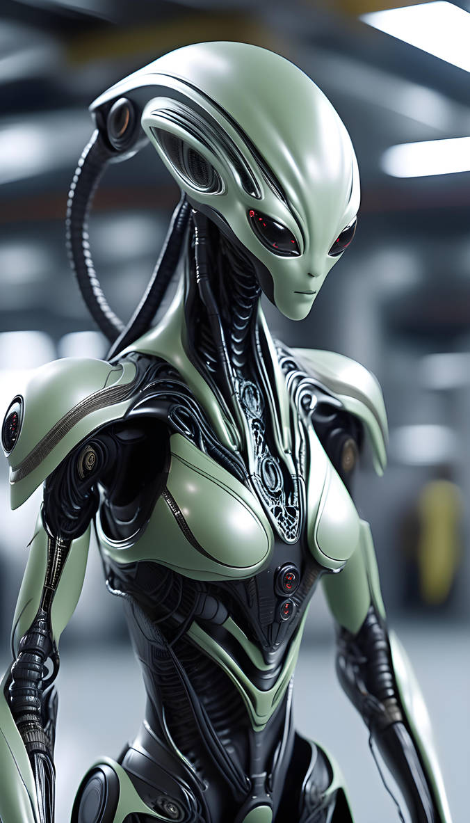 Bionic Alien Alien-cyborgs-027 by CyborgGallery on DeviantArt