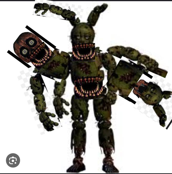 Hybrid Springtrap by FNAFlover2516 on DeviantArt