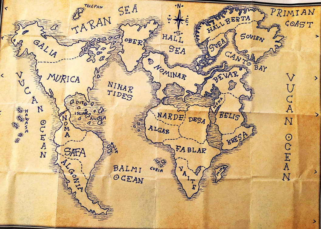 Custom World map by DweltMusic on DeviantArt