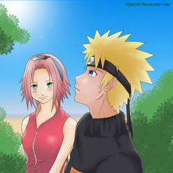 Narusaku: stare by chrztal