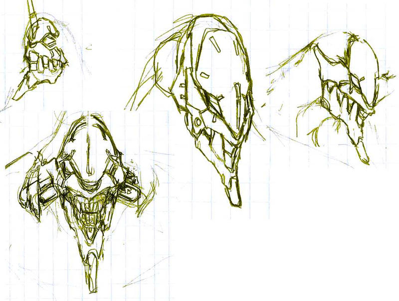 Head Rotation Armor Head Armour Study by AlmightyNabeshin on DeviantArt