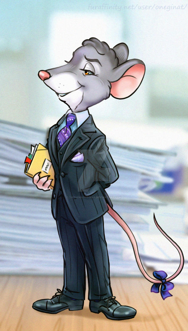 mouse OC (final variation) by TatianaOnegina on DeviantArt