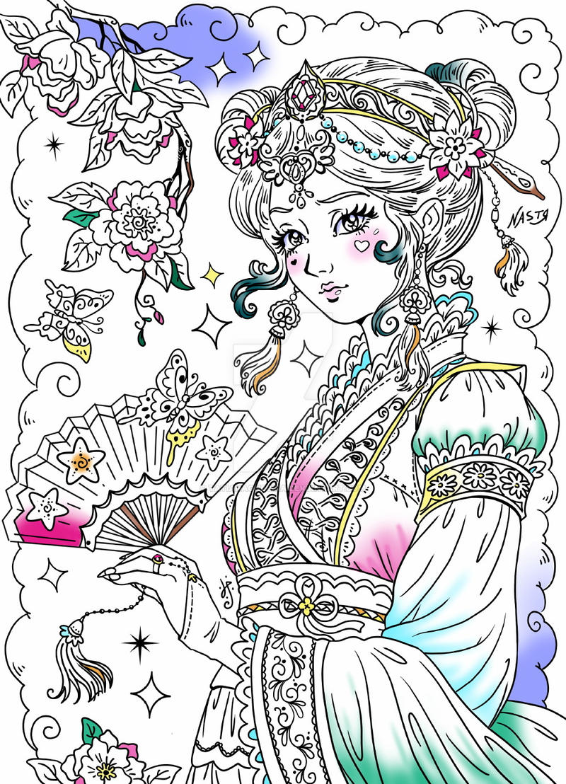 coloring princess