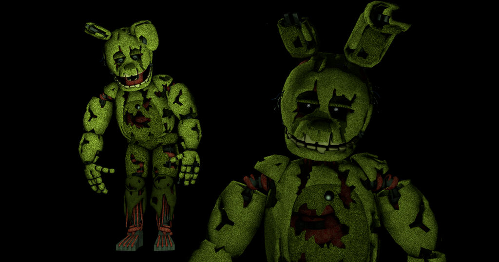 Tfc Springtrap Models Springtrap by Puma123642 on DeviantArt