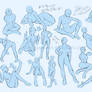 Female poses Reference 2