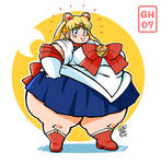 Plump Sailor Moon by GH07